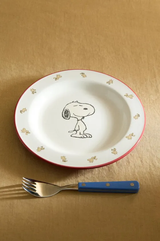 Детская керамическая тарелка peanuts™