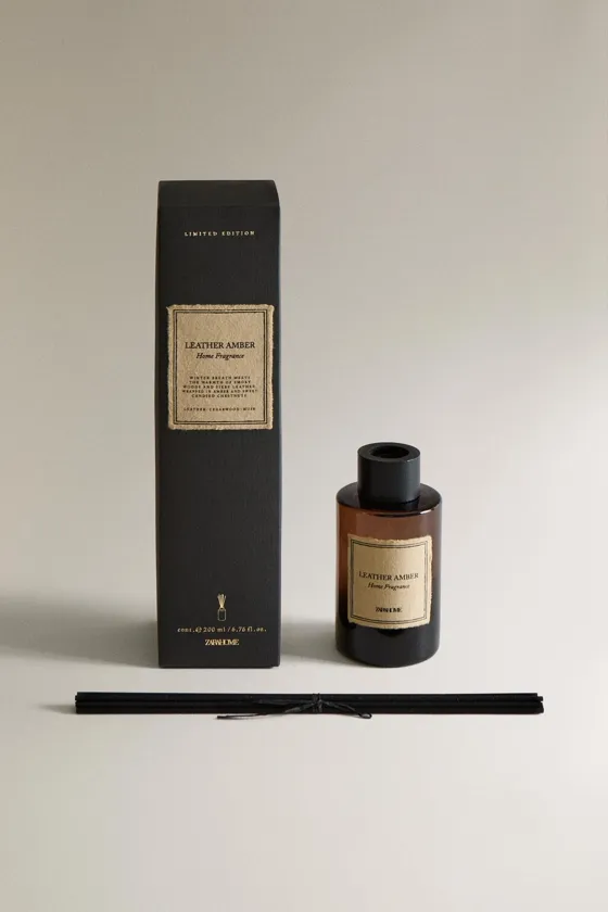 Тростниковые диффузоры 200 ml Leather Amber Reed Diffusers