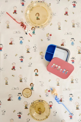 Детский пропитанный смолой скатерть PEANUTS™- Заказать в России