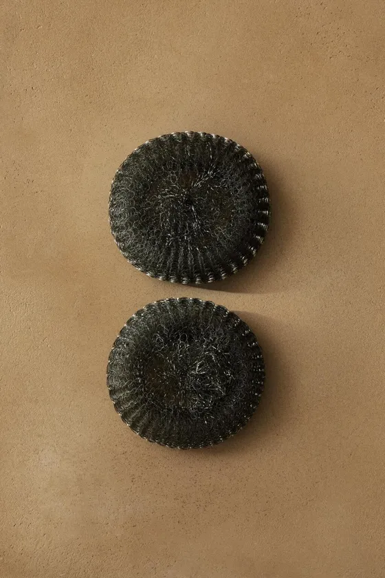 Стальные мочалки (набор из 2 шт)