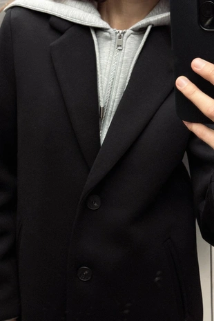 Пальто с капюшоном- Заказать в России