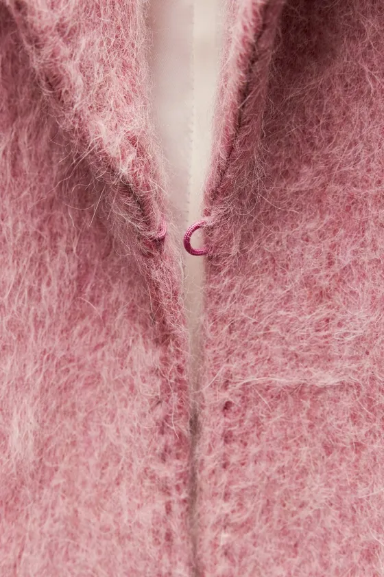 ПАЛЬТО ОВЕРСАЙЗ ИЗ СМЕСОВОЙ ШЕРСТИ — коллекция Zara «ZW»