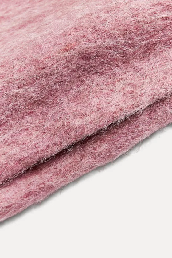 ПАЛЬТО ОВЕРСАЙЗ ИЗ СМЕСОВОЙ ШЕРСТИ — коллекция Zara «ZW»