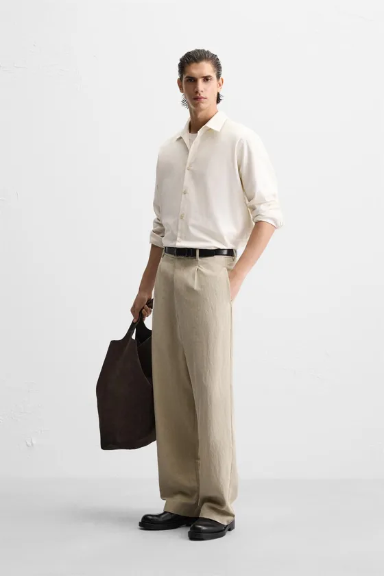 Джинсы с меховой отделкой