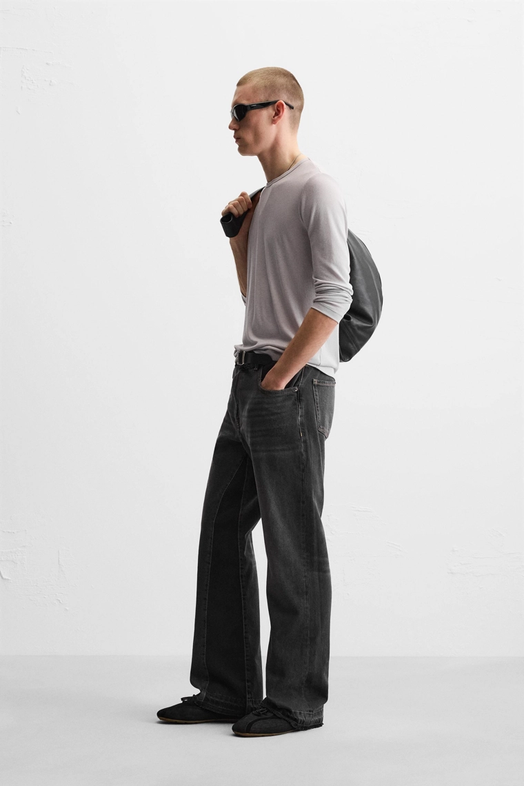 Джинсы свободного кроя