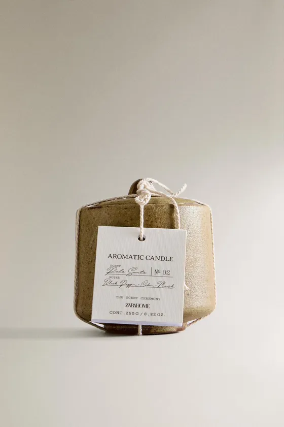 (250 g) пало санто aроматическая свеча