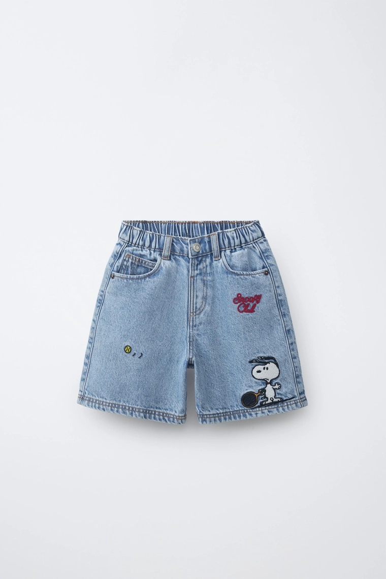 Джинсовые бермуды snoopy peanuts™