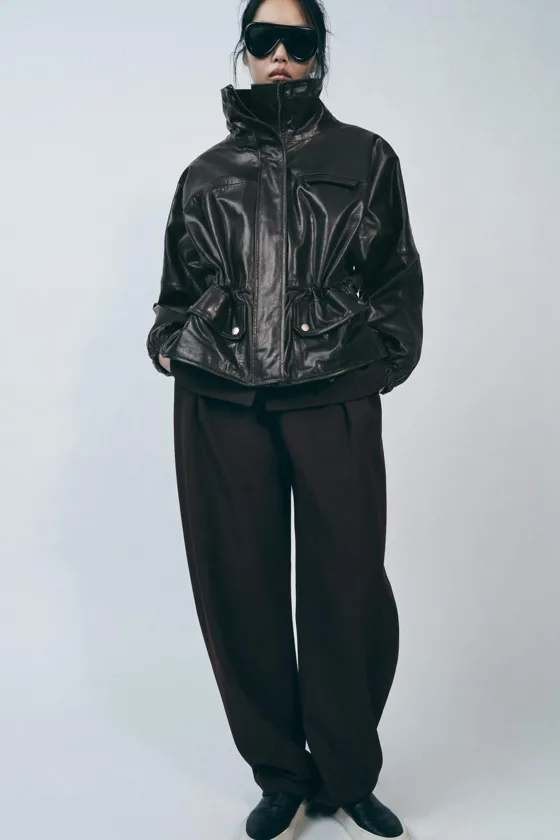 КУРТКА ИЗ 100% КОЖИ — ZW COLLECTION