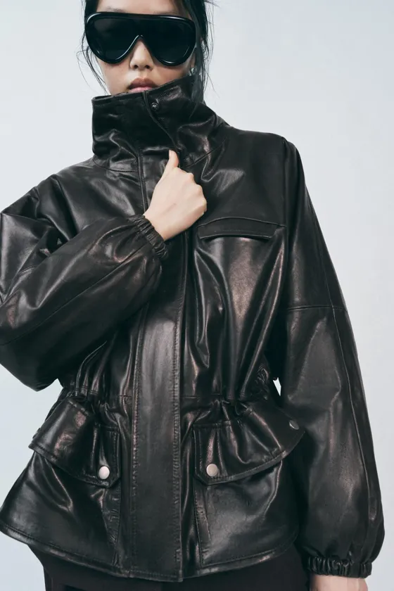 КУРТКА ИЗ 100% КОЖИ — ZW COLLECTION