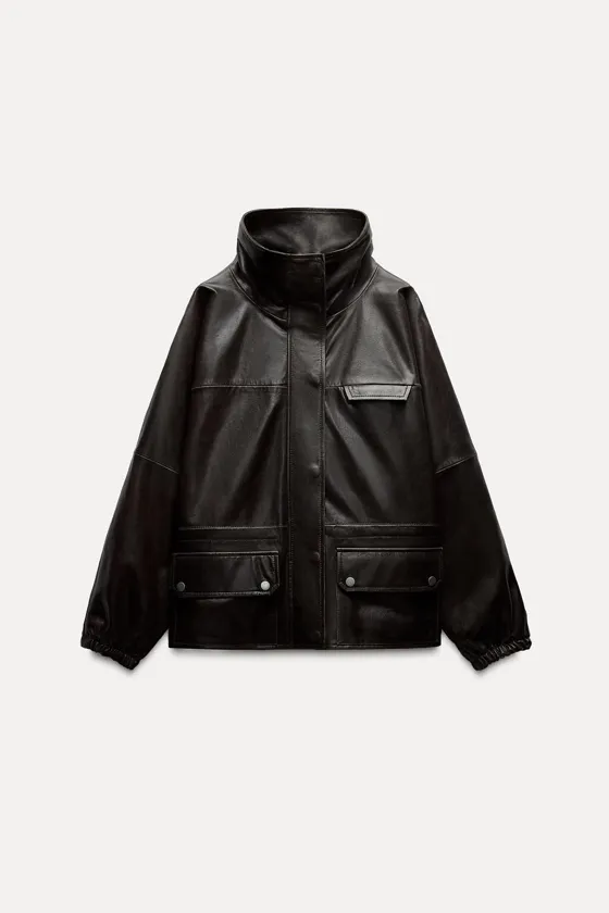 КУРТКА ИЗ 100% КОЖИ — ZW COLLECTION