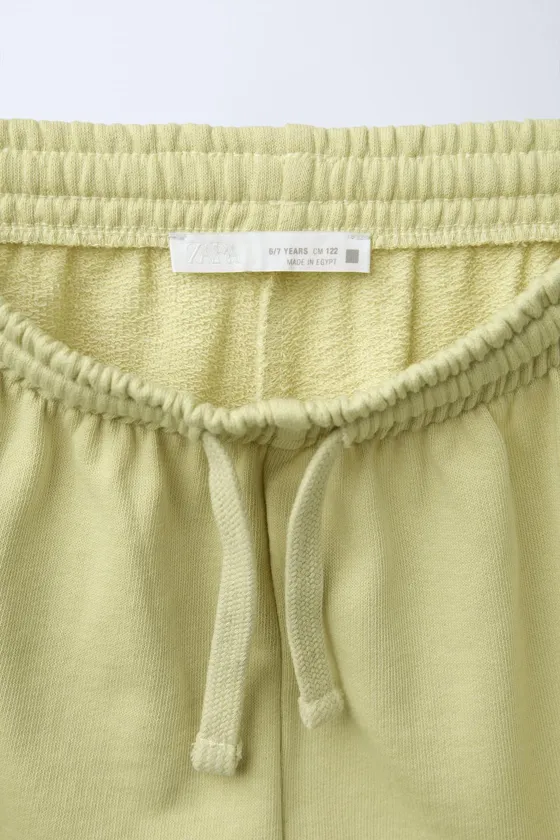 Бермуды из мягкого джерси с лозунгом