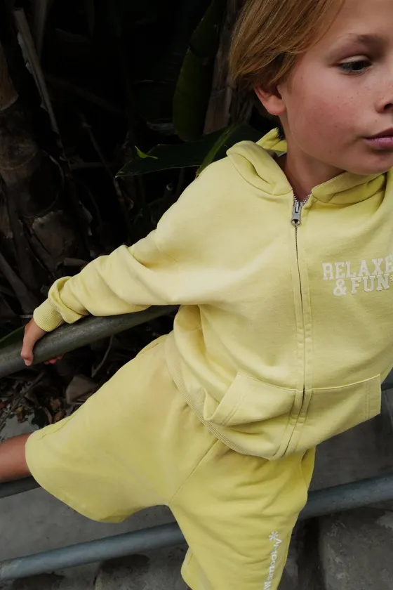 Бермуды из мягкого джерси с лозунгом