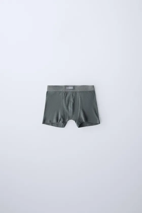 Трехпачка боксеров с ярлыком для детей 3-6 лет