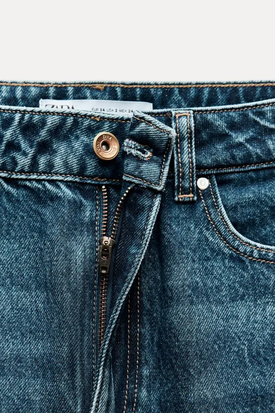 ДЖИНСЫ Z1975   С ВЫСОКОЙ ПОСАДКОЙ