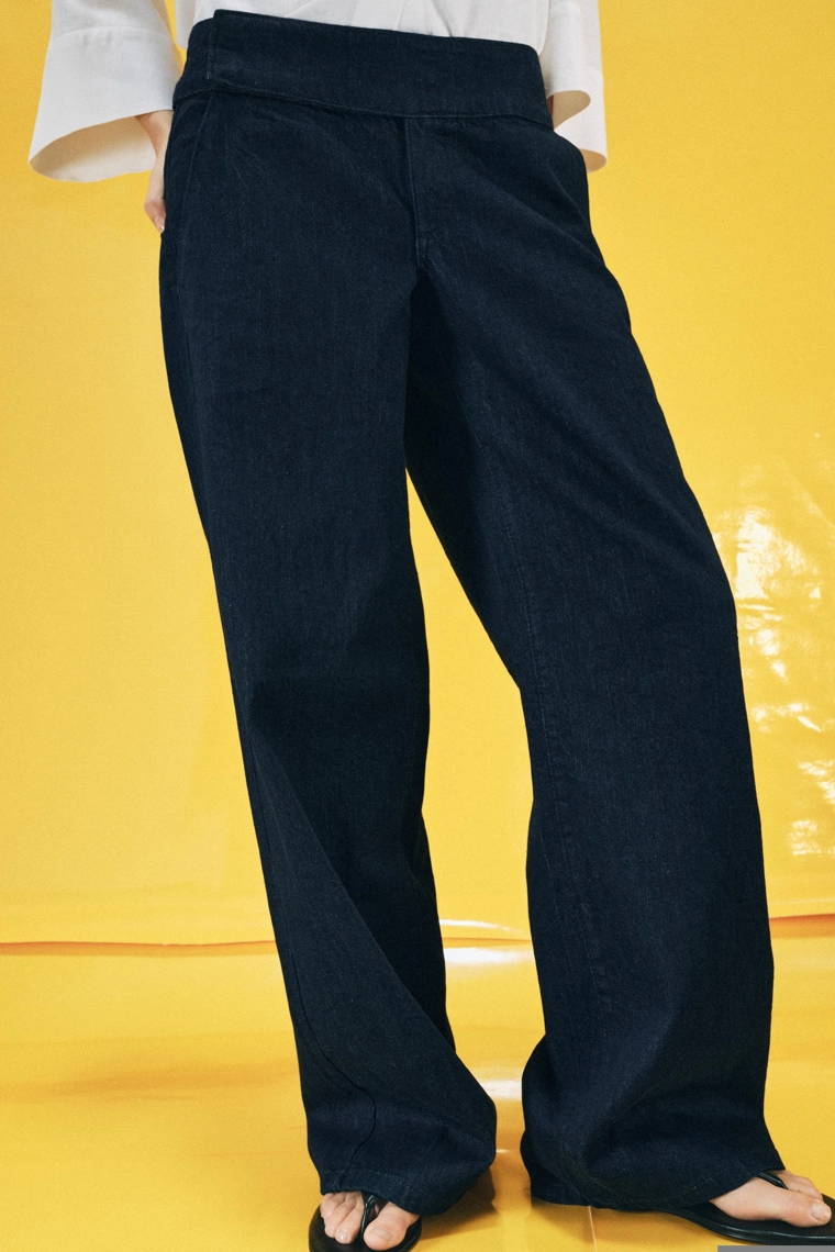 Джинсы z1975 c низкой посадкой и широкими брюками