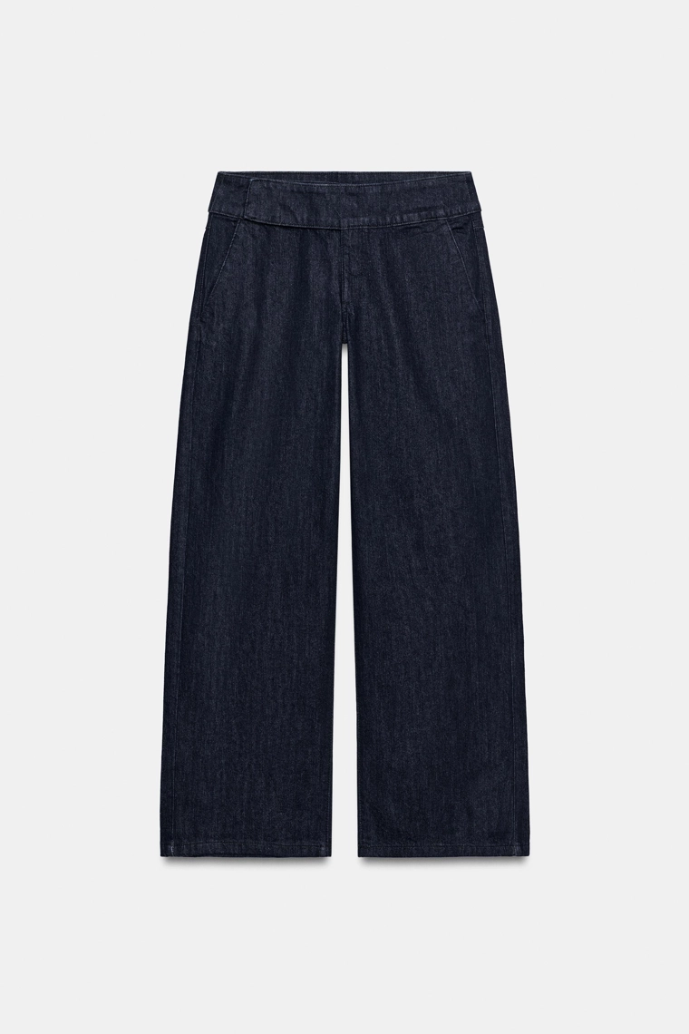 Джинсы z1975 c низкой посадкой и широкими брюками