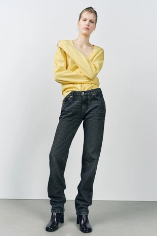 Джинсы прямого кроя с низкой посадкой — ZW COLLECTION- Заказать в России