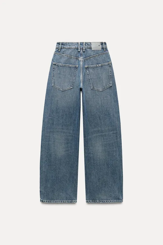 ДЖИНСЫ TRF Багги СО СРЕДНЕЙ ПОСАДКОЙ