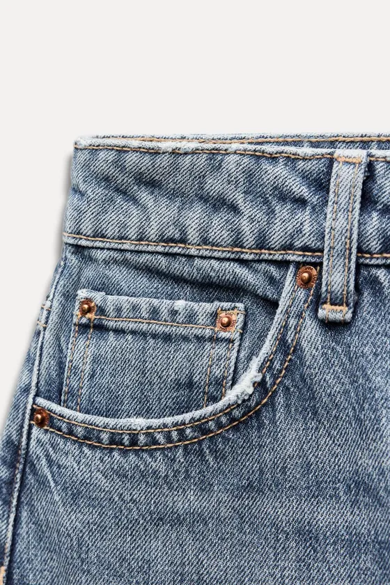 ДЖИНСЫ TRF Багги СО СРЕДНЕЙ ПОСАДКОЙ