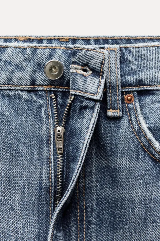 ДЖИНСЫ TRF Багги СО СРЕДНЕЙ ПОСАДКОЙ