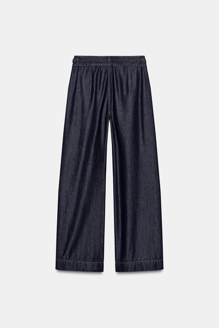 Джинсы буткат z1975 с высокой талией и поясом