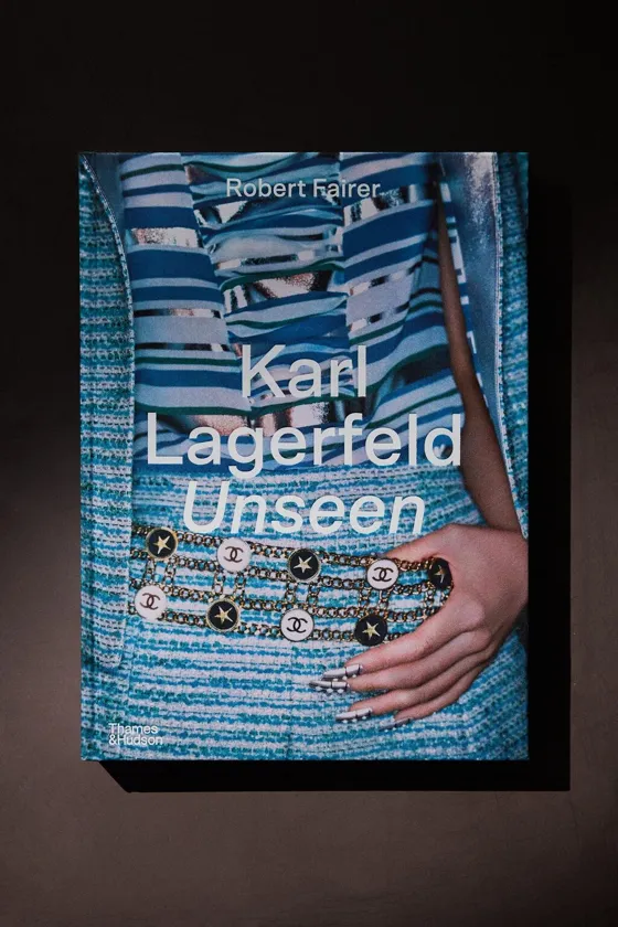 Karl lagerfeld unseen book