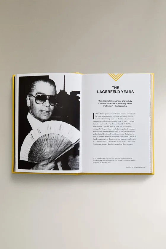 Книга the little book of fendi