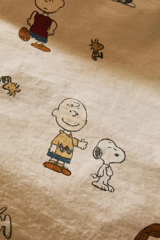 Детское двуспальное одеяло с оборотной стороной peanuts™