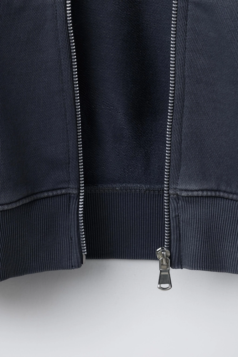 Толстовка с молнией и принтом rolling stones ©