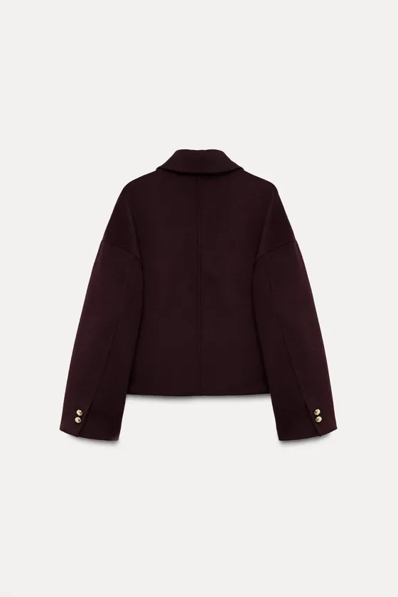 КУРТКА ИЗ СМЕСОВОЙ ШЕРСТИ — ZW COLLECTION
