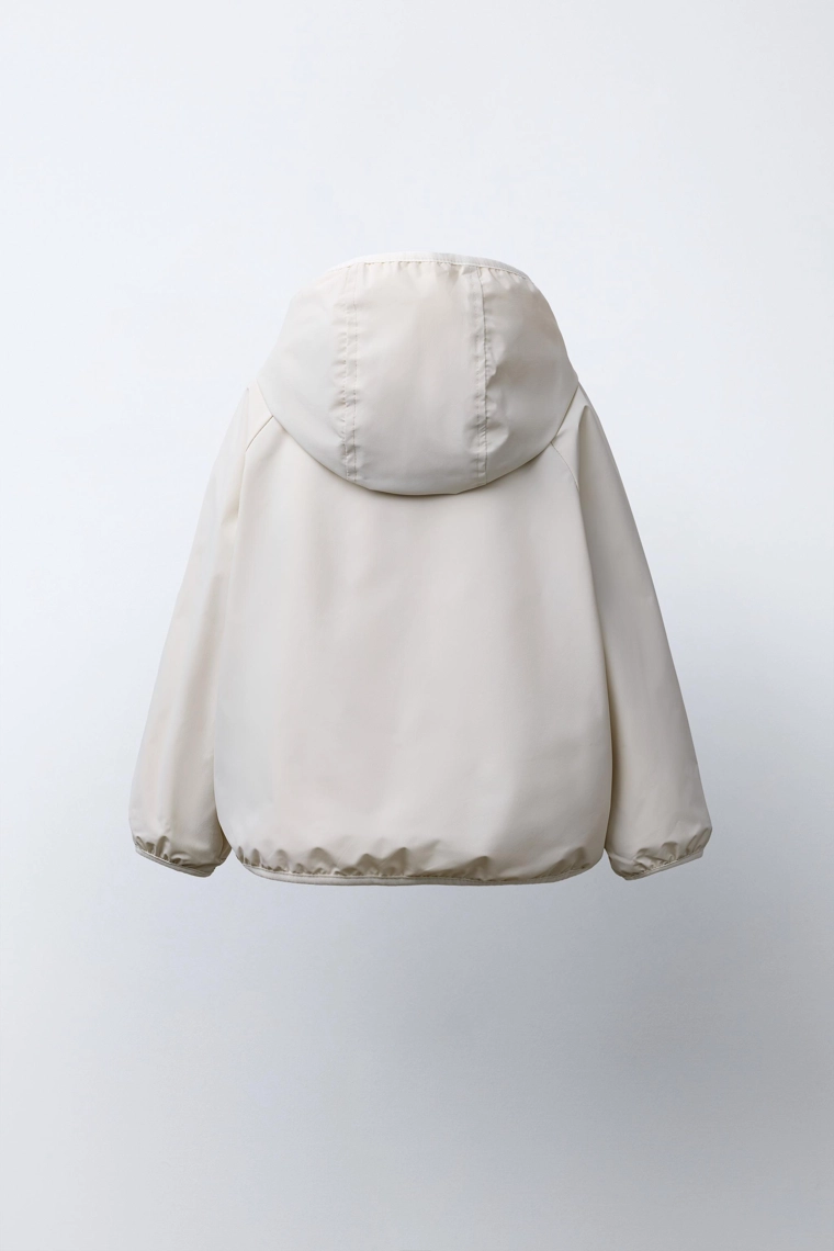 Утепленный двусторонний жакет из флиса