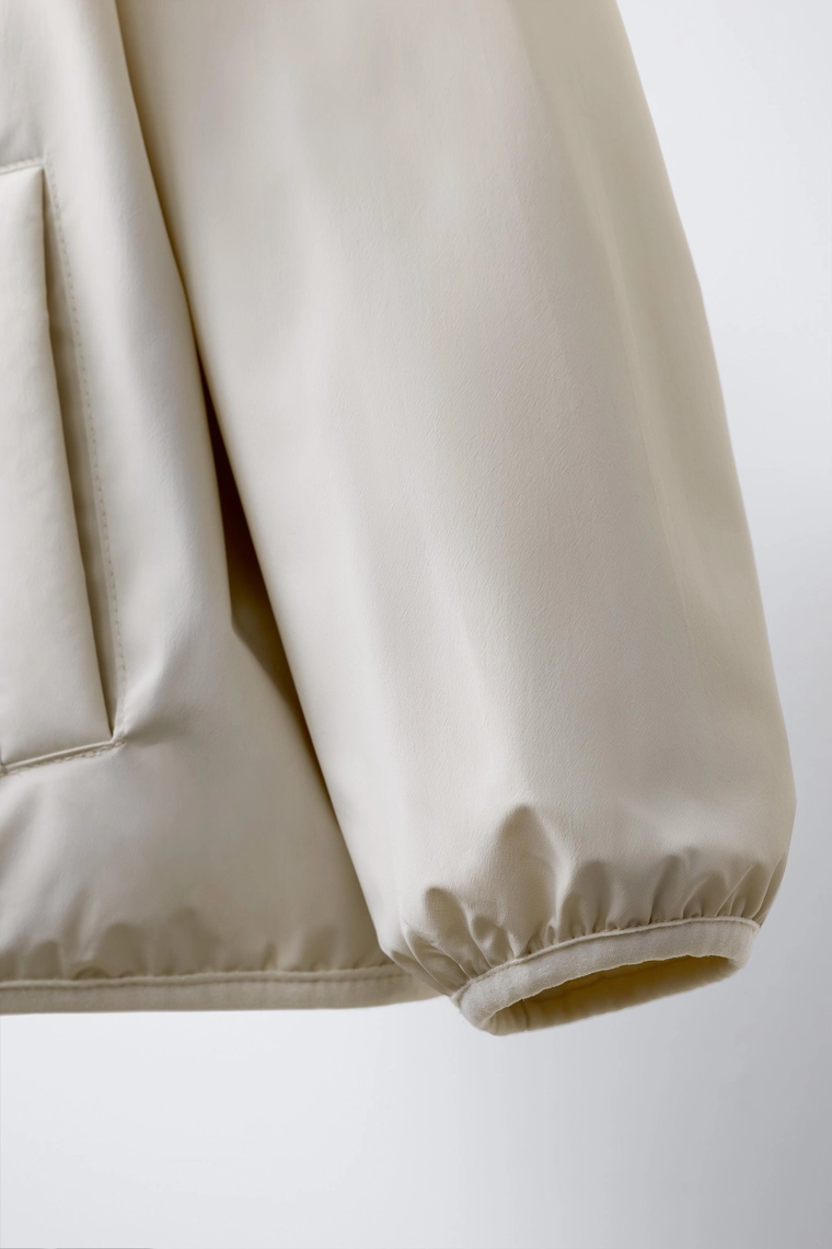 Утепленный двусторонний жакет из флиса