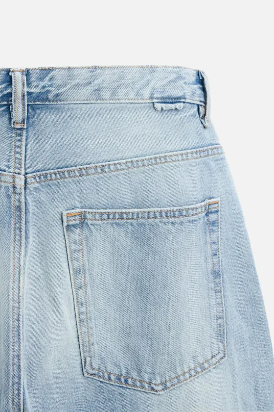 Джинсы свободного покроя zara