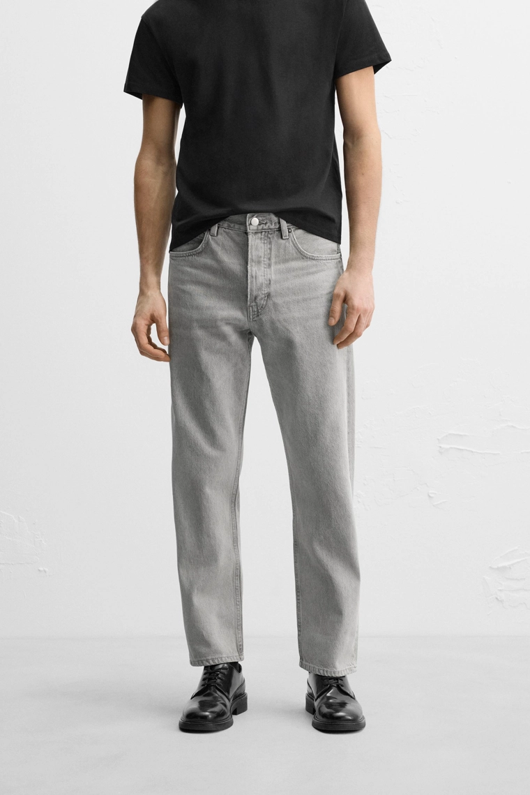 Джинсы regular straight-leg