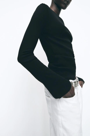 Майка расклешенные рукава- Заказать в России