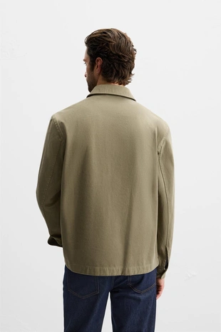 Куртка-рубашка с карманами - Заказать в России