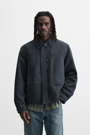 Куртка с вощеным покрытием - Заказать в России