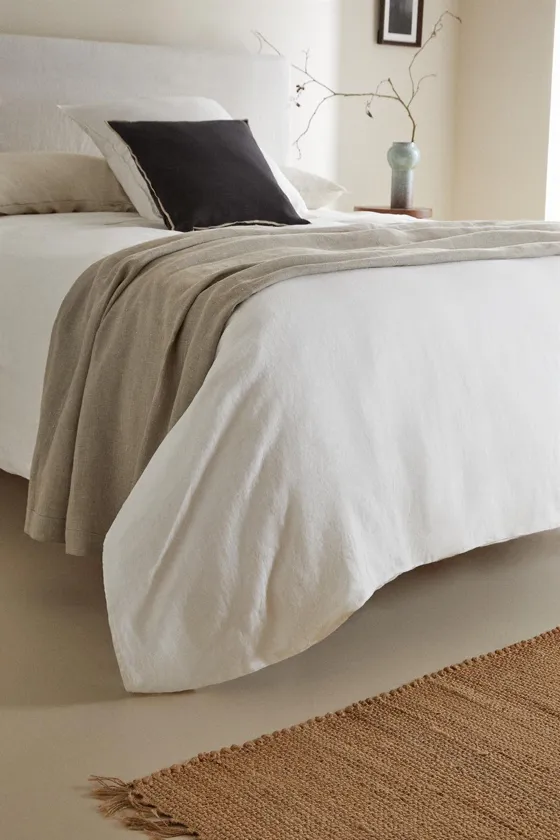 (160 г/м²) наволочка из вымытого льна