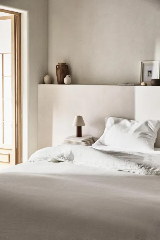 (160 г/м²) наволочка из вымытого льна