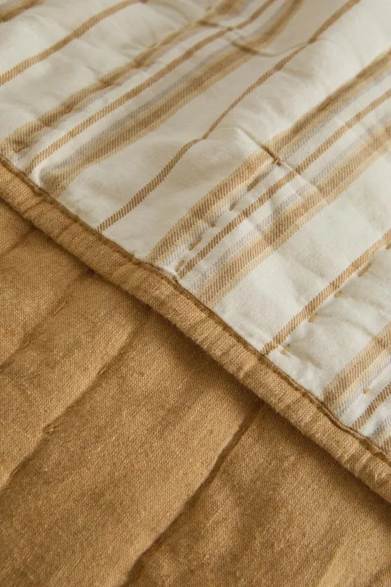 Одеяло из хлопка и льна