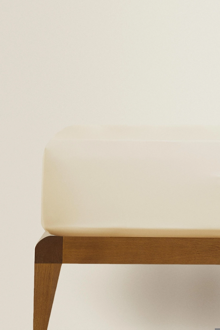 Простынь стеганая сатин | 40 см высота (500 нитей)