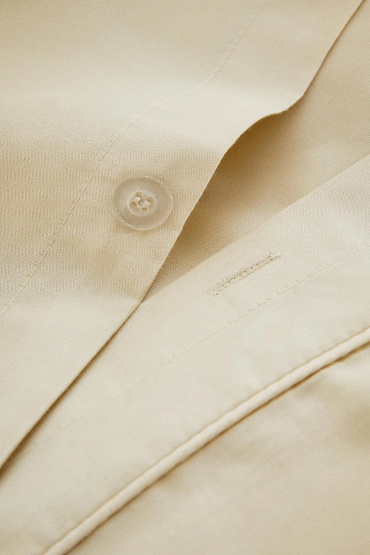 Простынь стеганая сатин | 40 см высота (500 нитей)