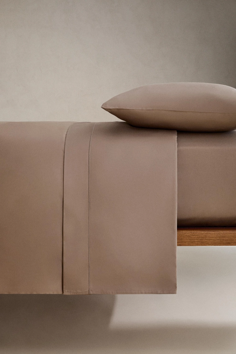 Сатиновый наматрацник | 30 см (300 нитей)