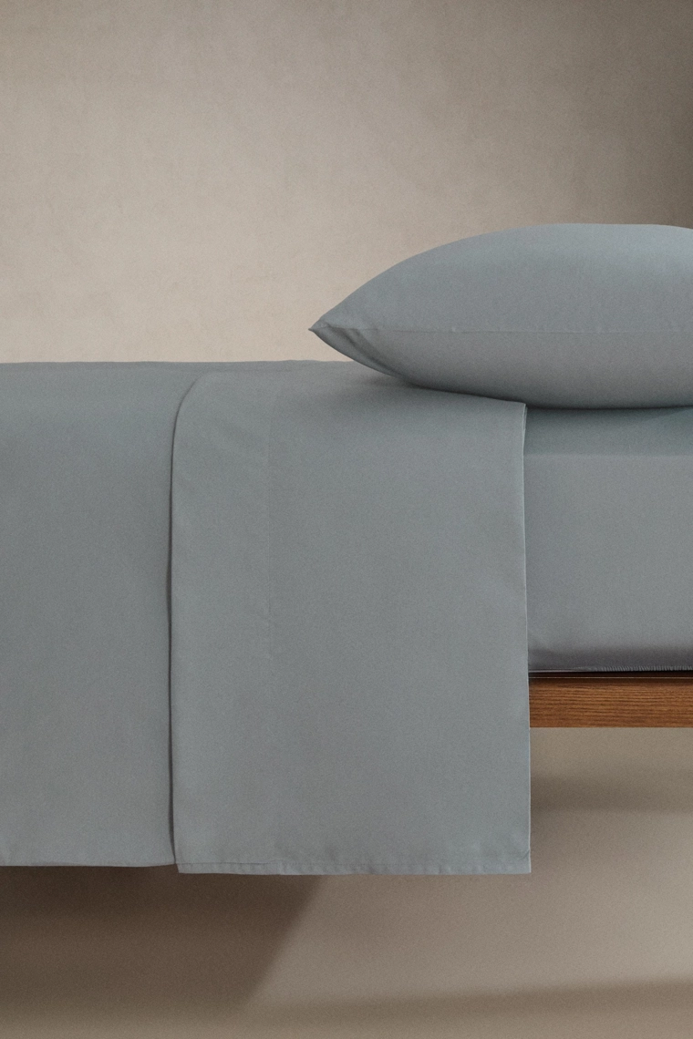 Простынь на резинке из перкаля | 40 см (плотность 200 нитей)