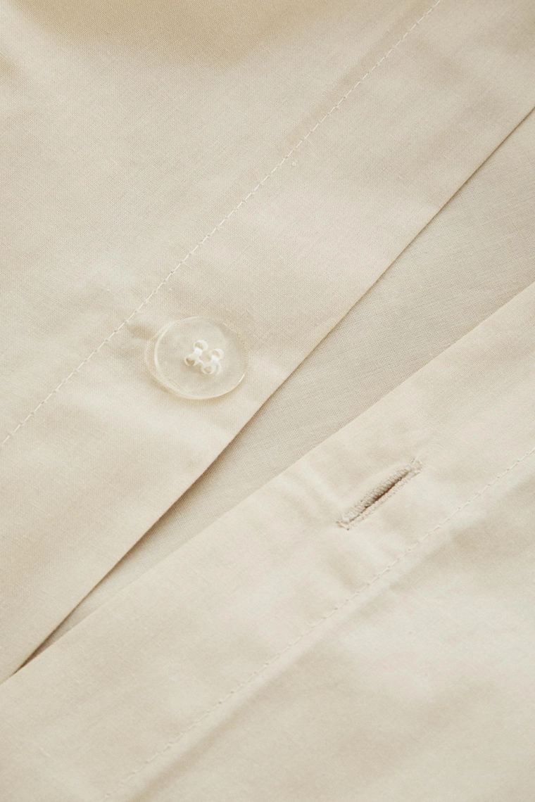 Простынь на резинке percale | 30 см высотой (200 нитей)