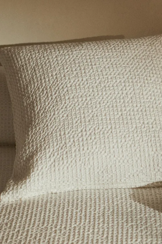 Покрывало waffle-knit cushion cover