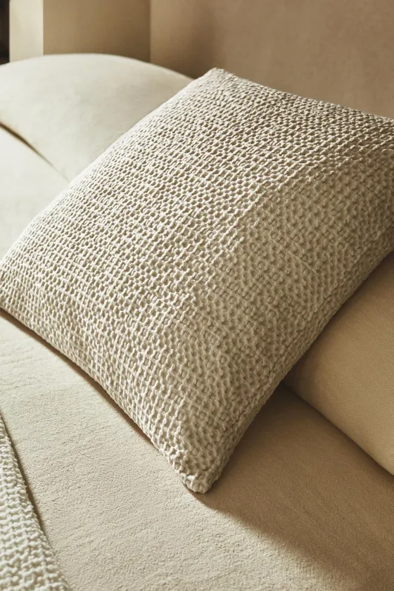 Покрывало waffle-knit cushion cover
