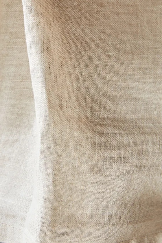 Простынь faded linen valance sheet