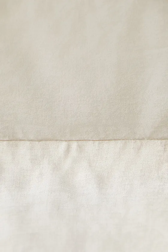 Простынь faded linen valance sheet