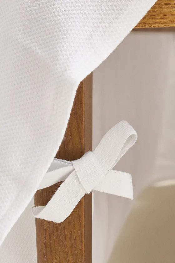 Простынь cotton piqué valance sheet